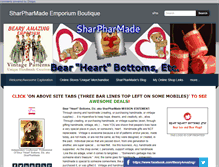 Tablet Screenshot of bearheartbottomsetc.com